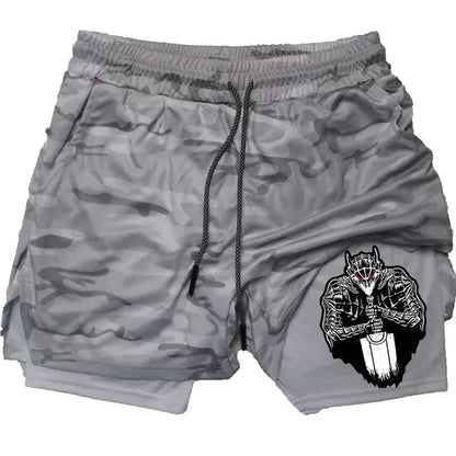 Berserk Anime Athletic Quick-Dry Shorts