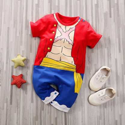 Toddler Anime Cosplay Dragon DBZ Costume Baby Boy Girl Romper Kid