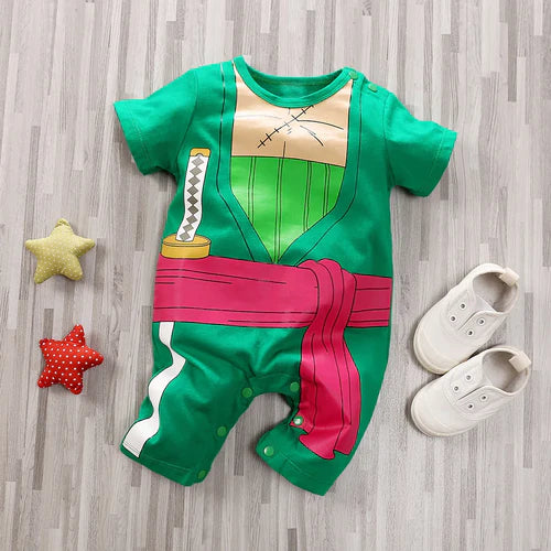 Toddler Anime Cosplay Dragon DBZ Costume Baby Boy Girl Romper Kid